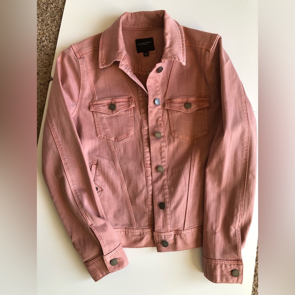 Liverpool Pink Jean Jacket XS